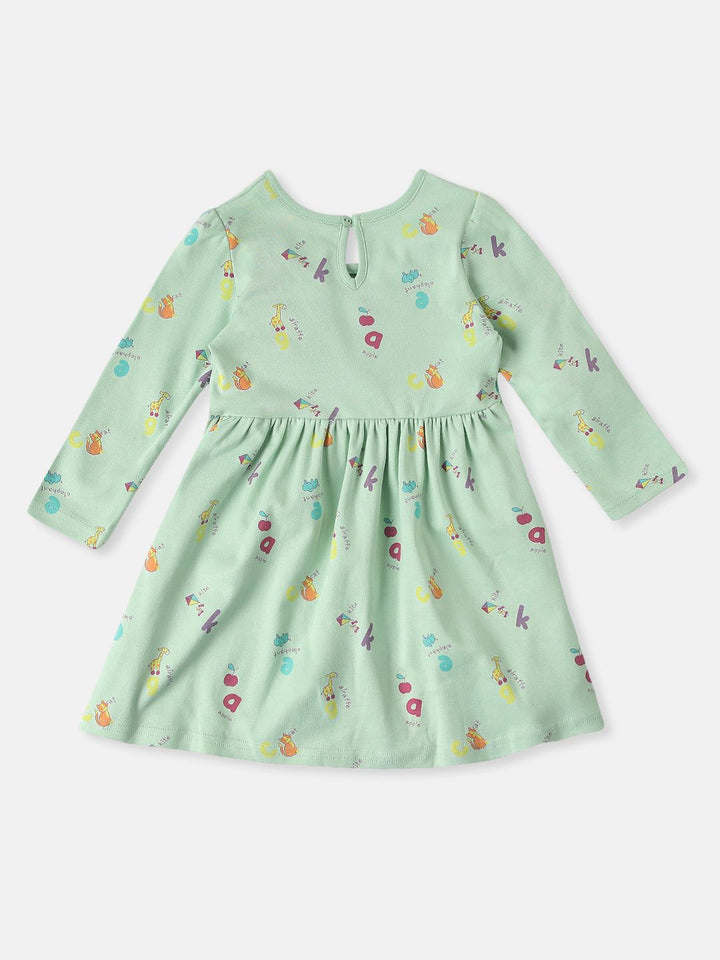 Nauti Nati Print Fit & Flare Dress