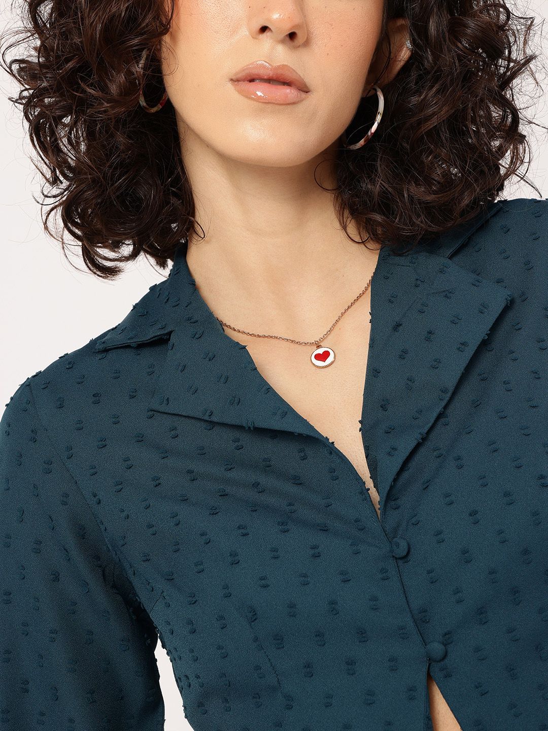 DressBerry Bold & Stylish Dobby Detail Co-Ords