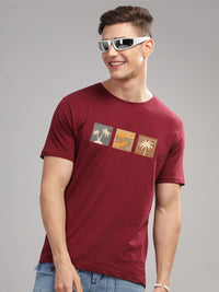 ADRO Men Printed T-shirt