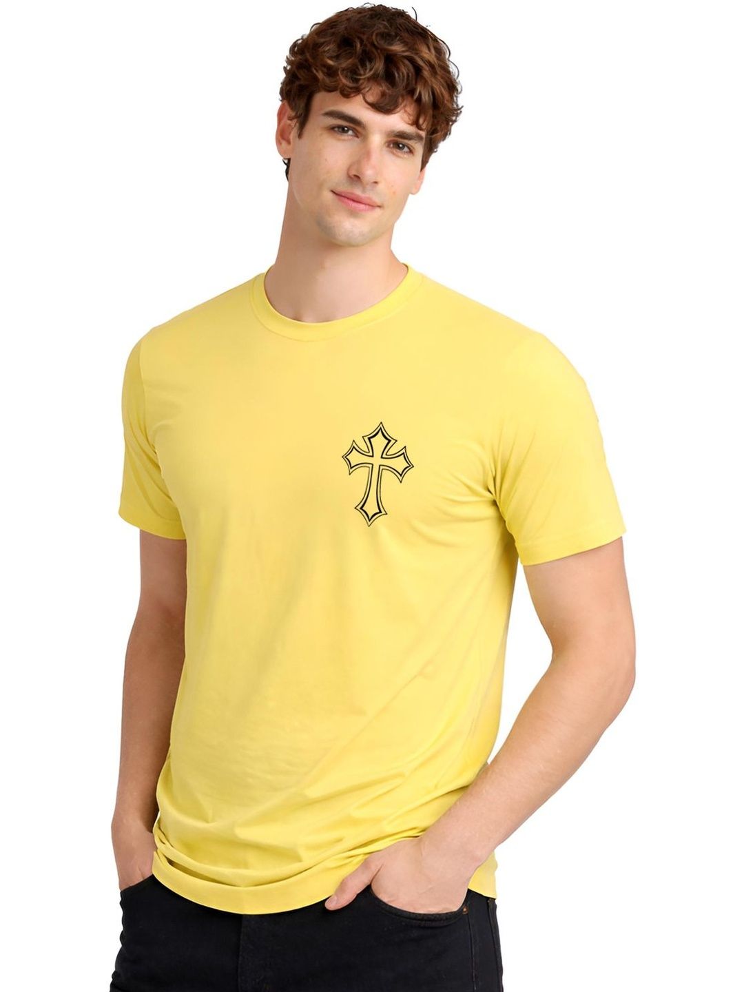 ADRO Men Printed T-shirt