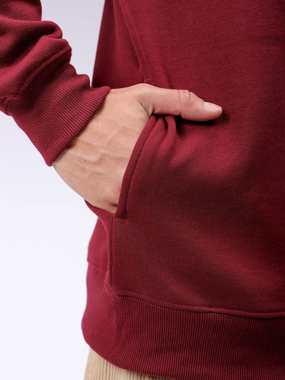 The Indian Garage Co Men Hooded Long Sleeves Sweatshirt