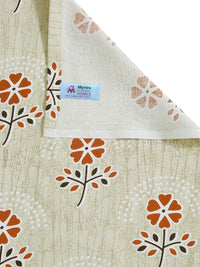 Myntra Elegant Homes Kuning Bunga Kapas Tulen 400 TC Set Cadar King Double-2.5mX2.25m