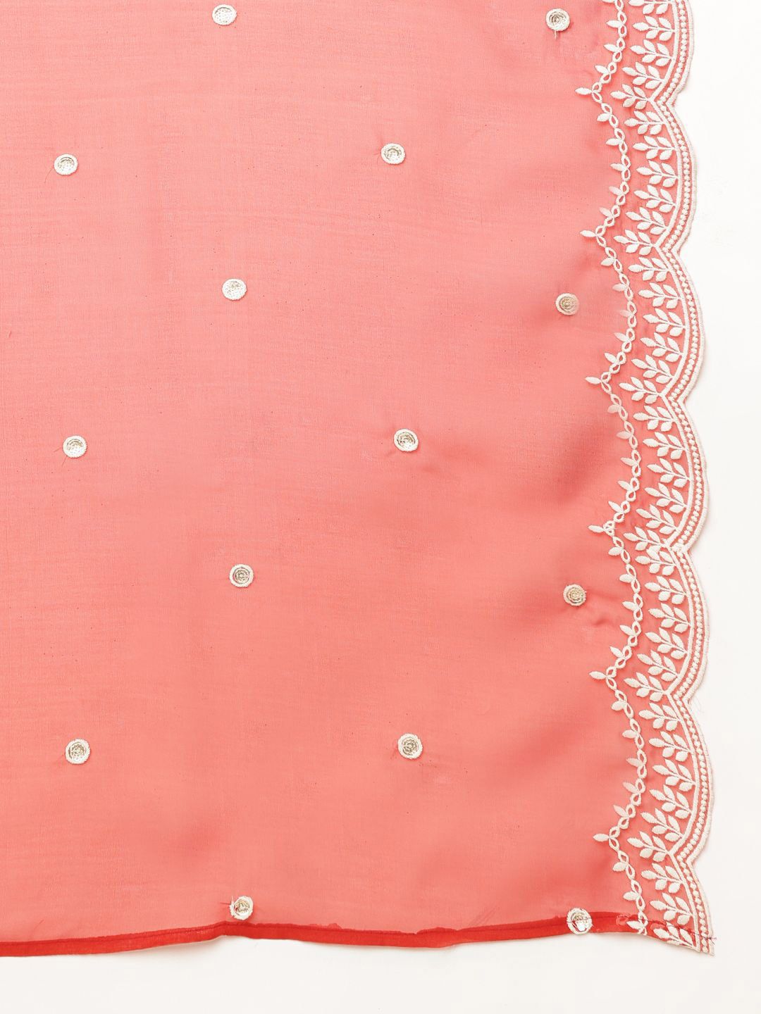 Anouk Embroidered Regular Straight Kurta with Trousers & Dupatta