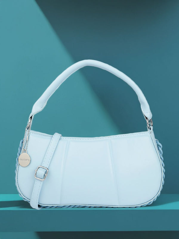 DressBerry Structured Quilted Handheld Bag