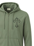 ADRO Men Printed Hooded Sweatshirt