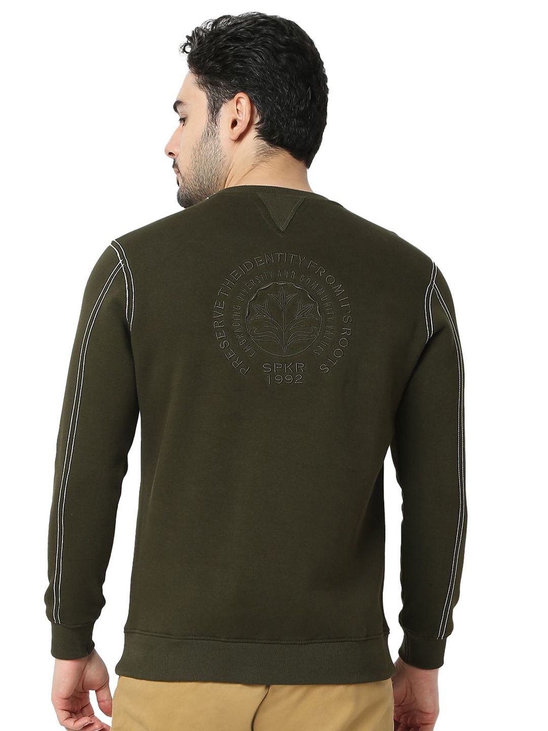 SPYKAR Men Hooded Sweatshirt