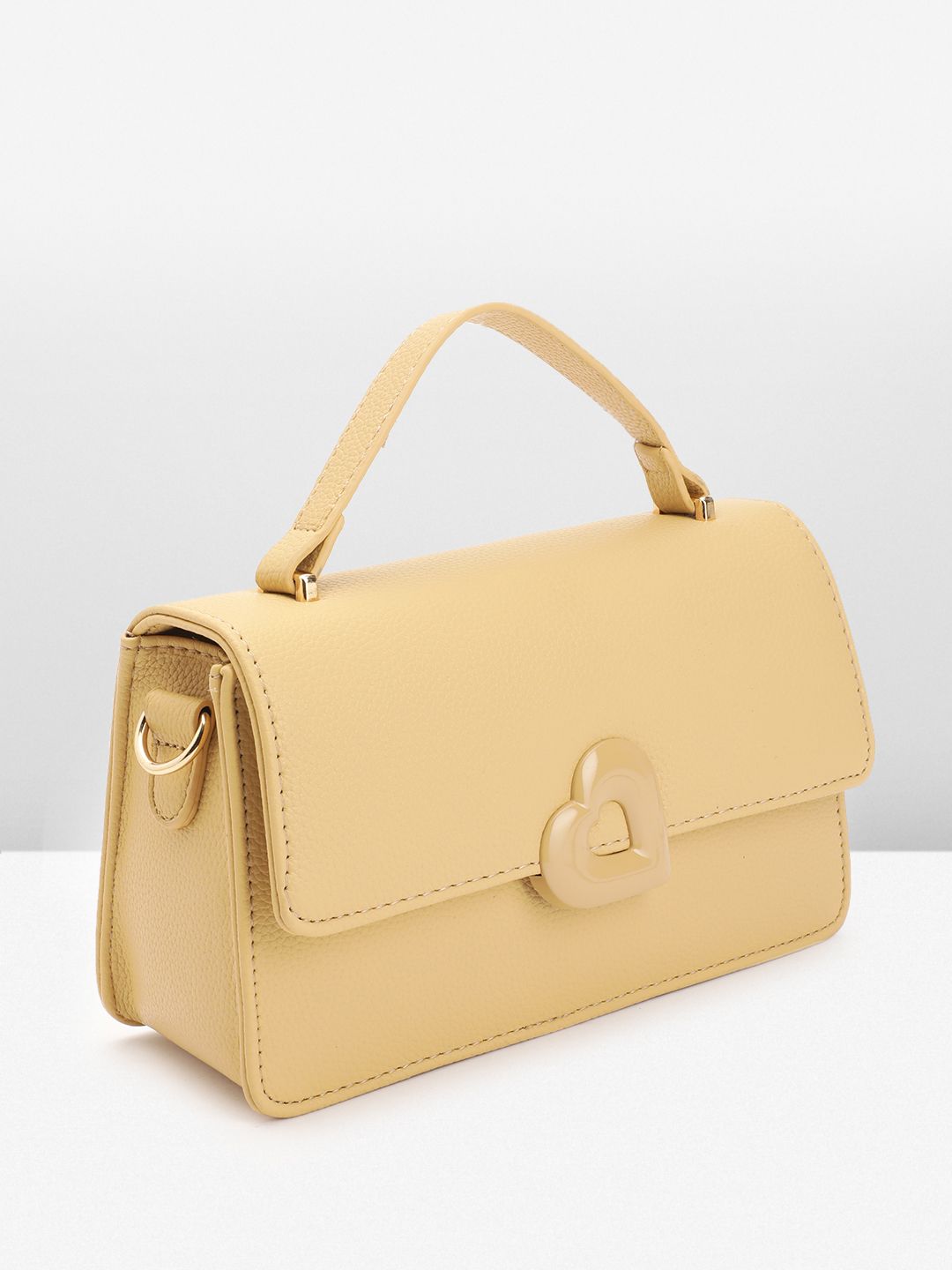 DressBerry Solid Structured Satchel