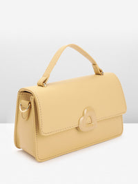 DressBerry Solid Structured Satchel