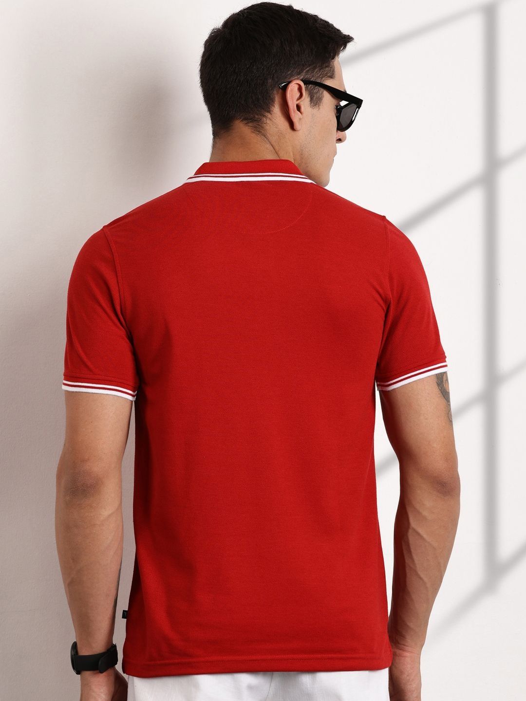 Thomas Scott Men Polo Collar T-shirt