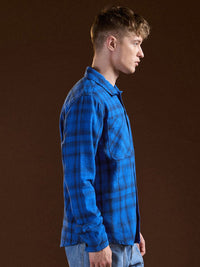 THE BEAR HOUSE Men Opaque Checked Casual Shirt