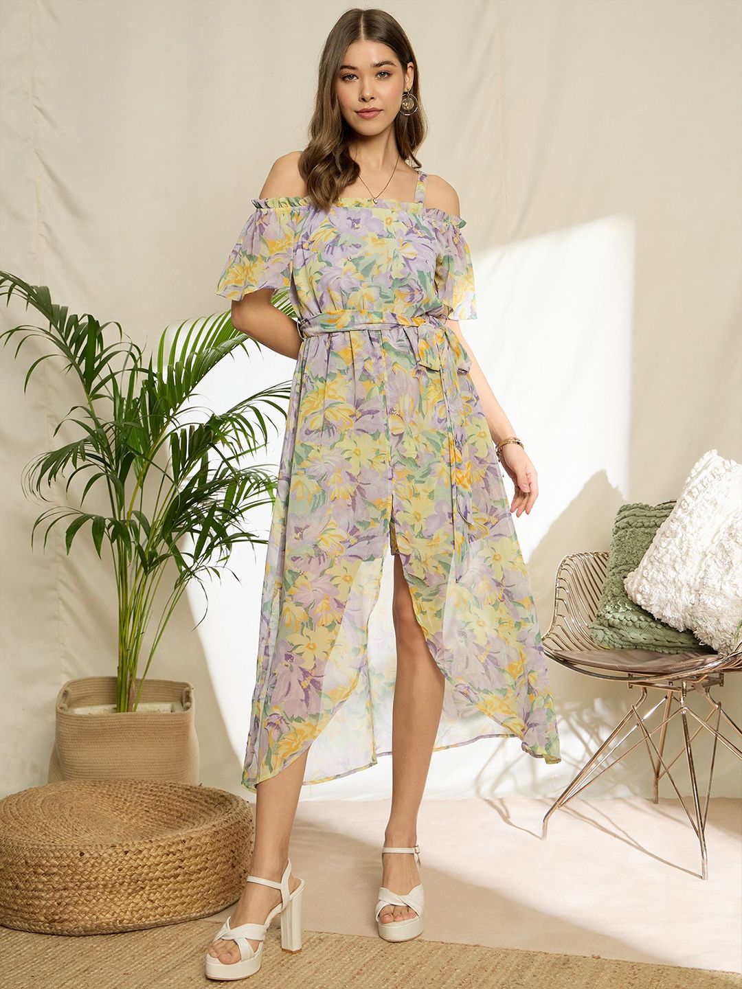 Berrylush Printed Basic Jumpsuit
