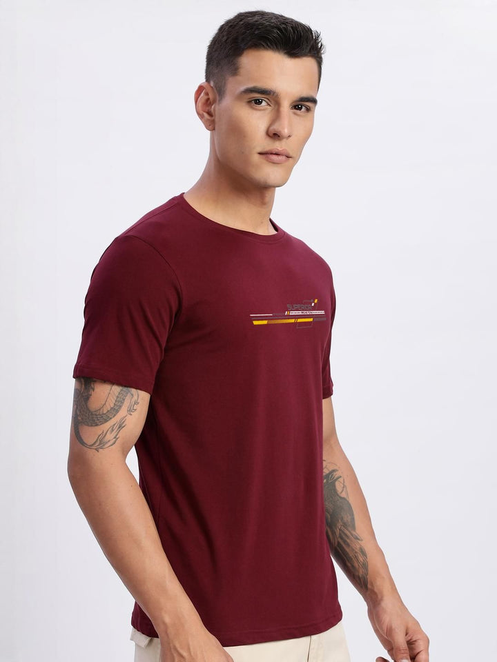 Tshirts ADRO Men Maroon
