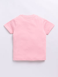Happy Faces Boys Pure Cotton Typography Printed T-shirt
