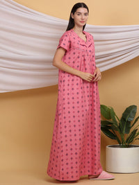 Sweet Dreams Printed Maxi Nightdress