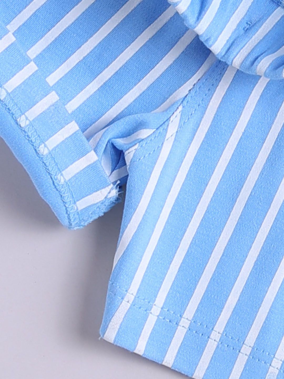 Moms Love Infant Boys Striped Pure Cotton Clothing Set