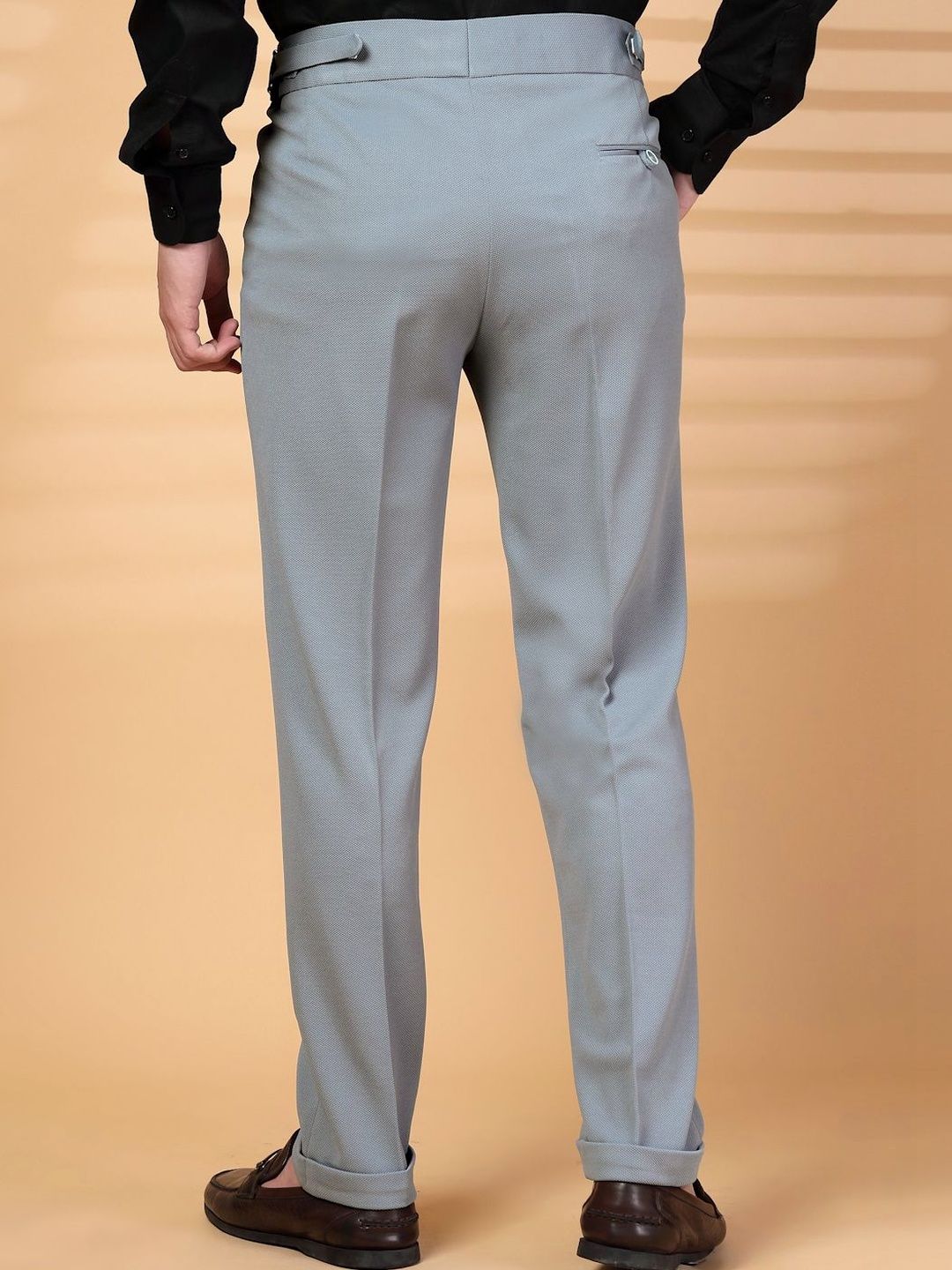 Moda Rapido Men Easy Wash Pleated Trousers