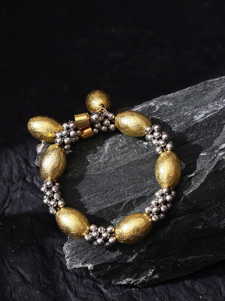 PANASH Women Brass Gold-Plated Charm Bracelet