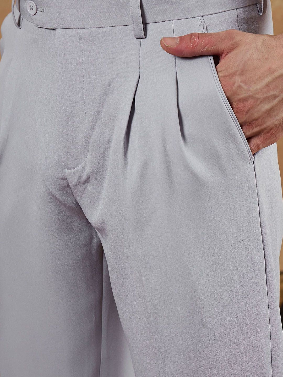 DENNISON Men Korean Baggy Fit Trouser
