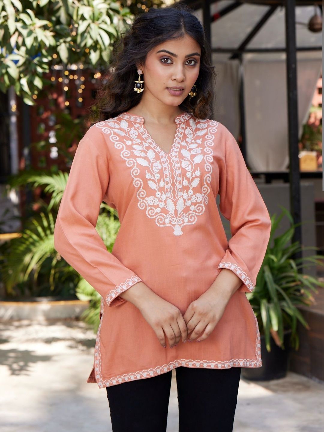 Baju Atasan Cotton Floral Print Mamicha