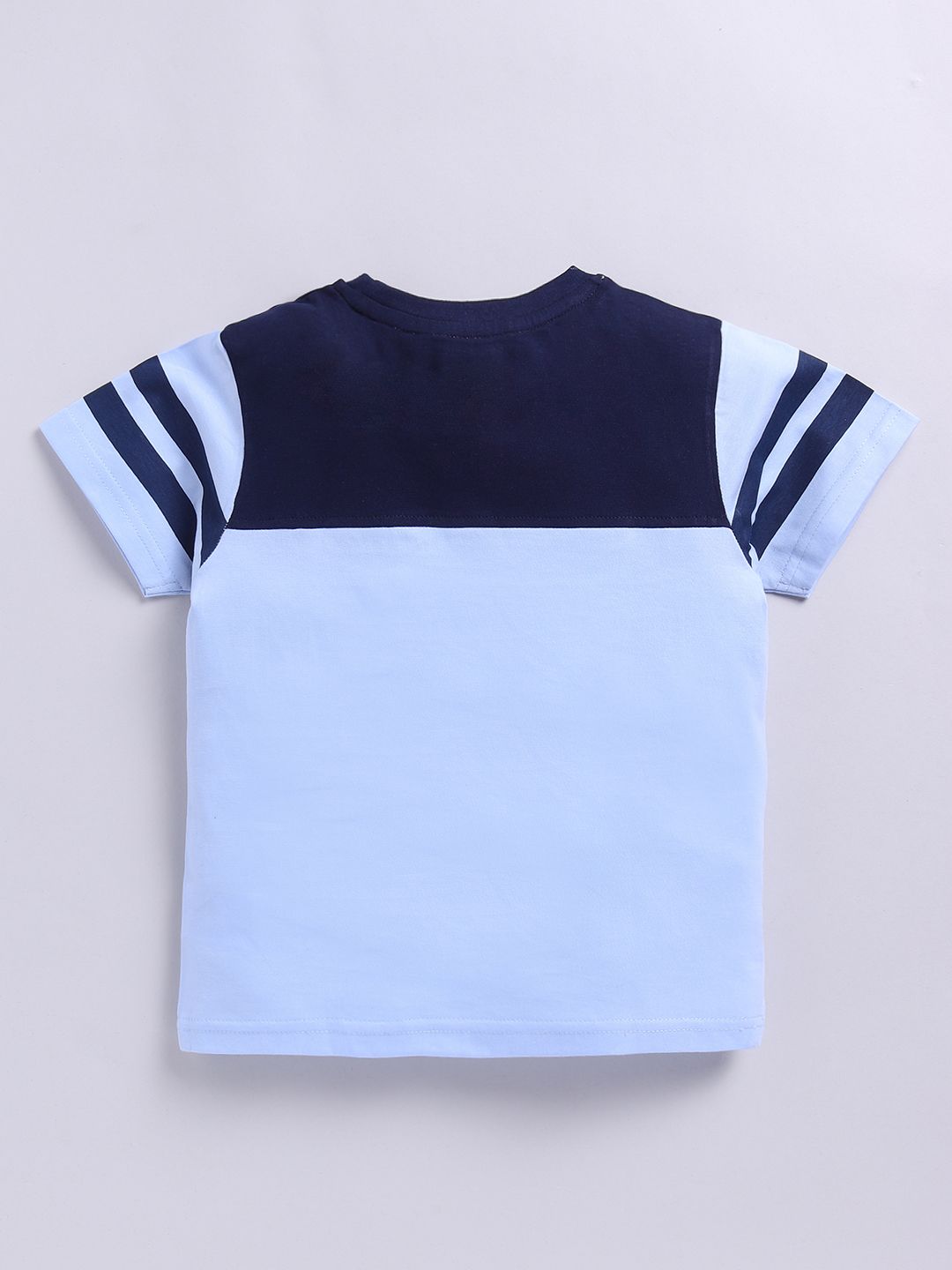 Happy Faces Kids Boys Typography Printed Pure Cotton T-Shirt