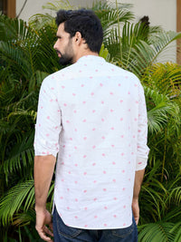 See Designs Men Quirky Printed Daily Cotton Straight Kurta