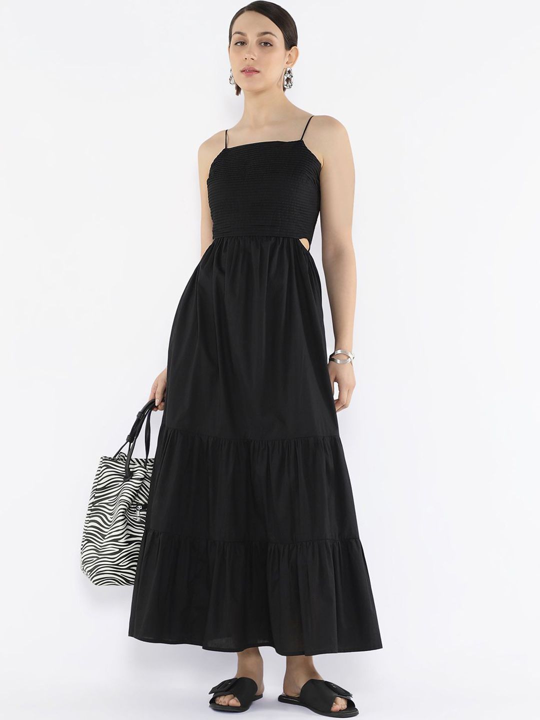 Rareism Cotton Bahu Tali Maxi Dress