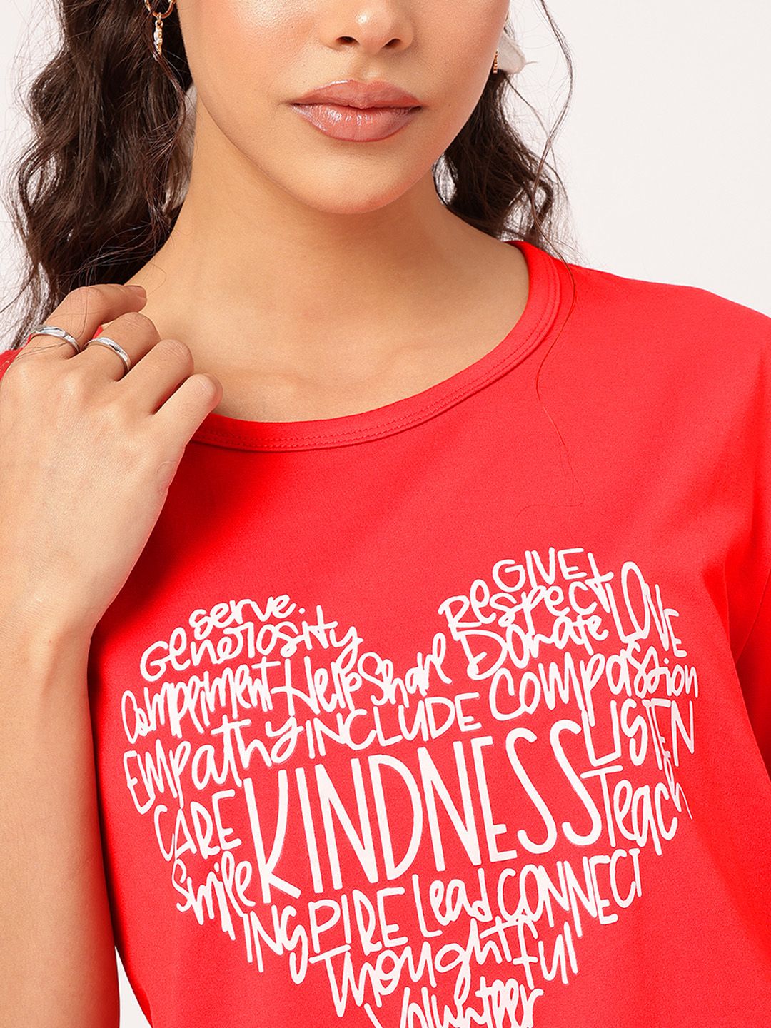 DressBerry Bloom & Beyond Printed Relaxed Fit T-shirt