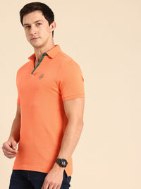 Being Human Polo Collar Pure Cotton T-shirt
