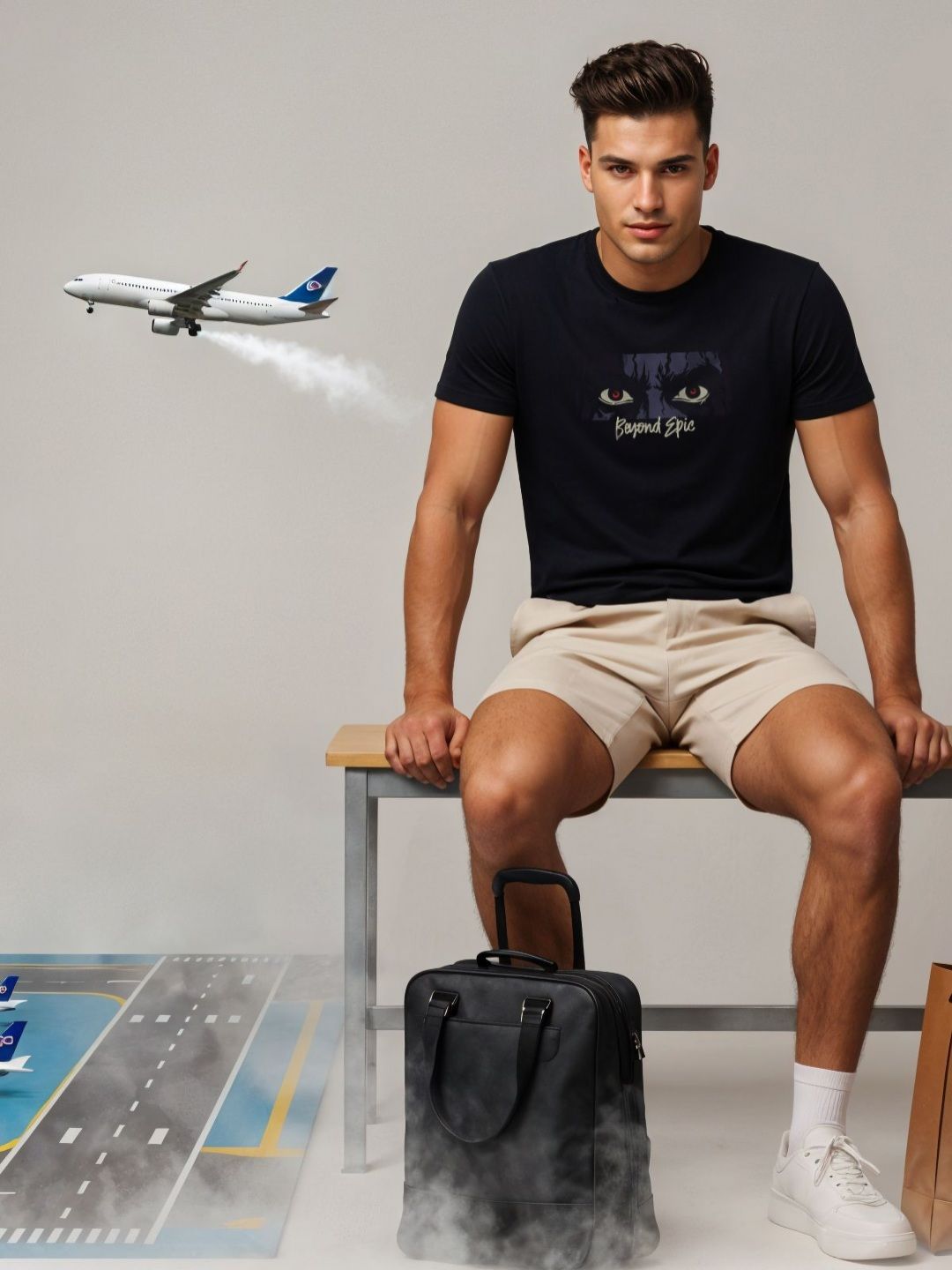 ADRO Men Printed T-shirt