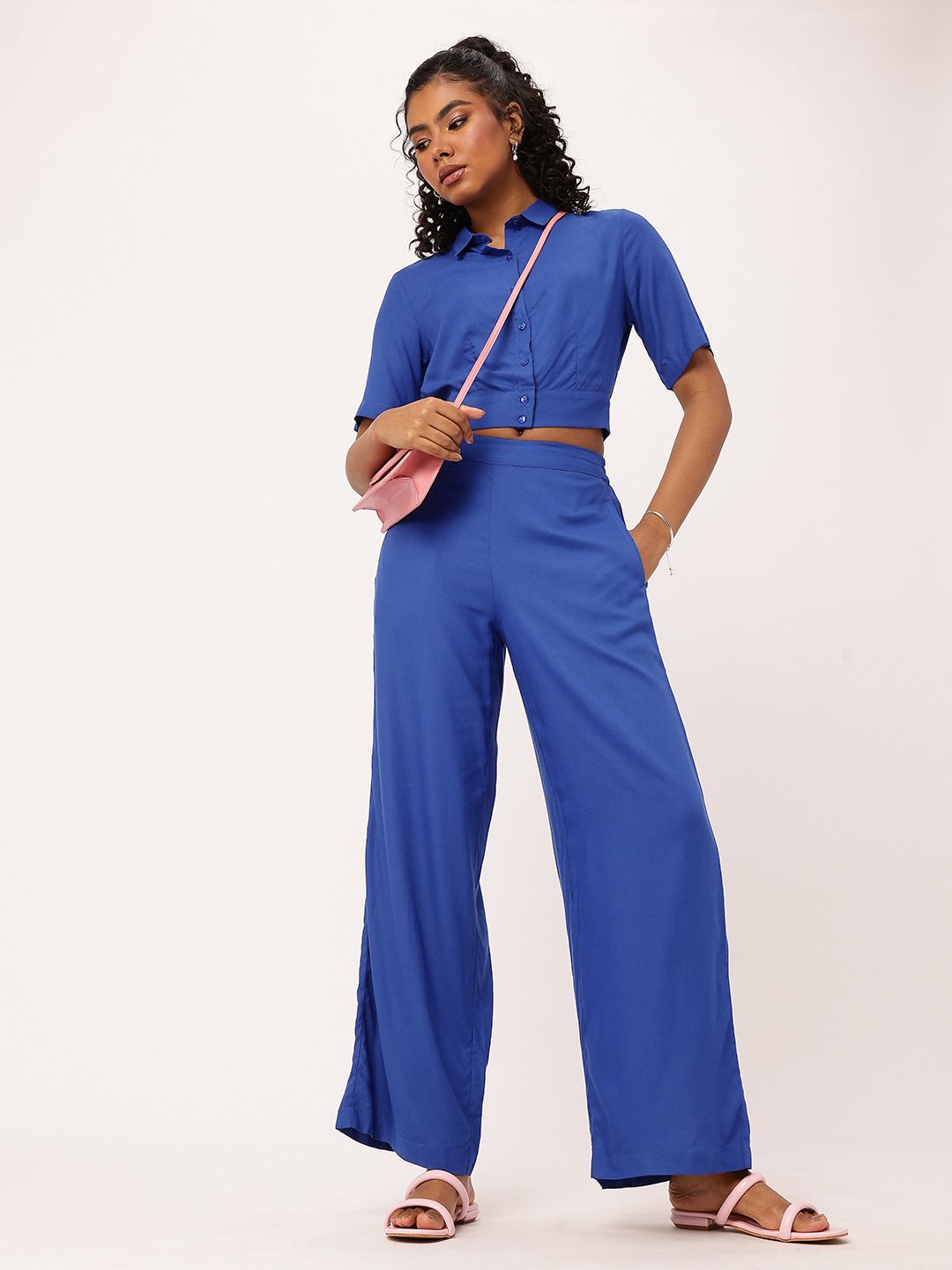 DressBerry Summer Classics Brighter Basics Wide Leg Trouser