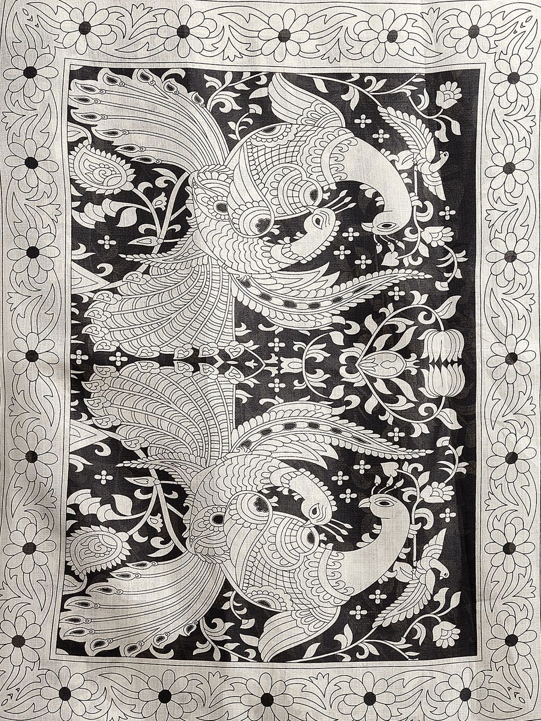 KALINI Floral Printed Saree