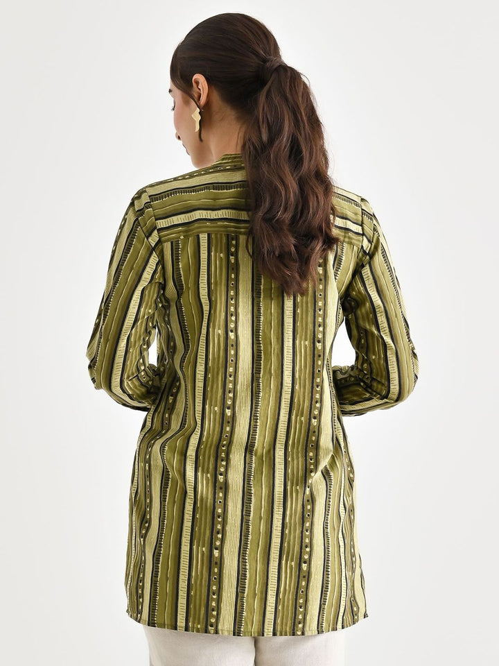 Rustorange Printed Pure Cotton Kurti