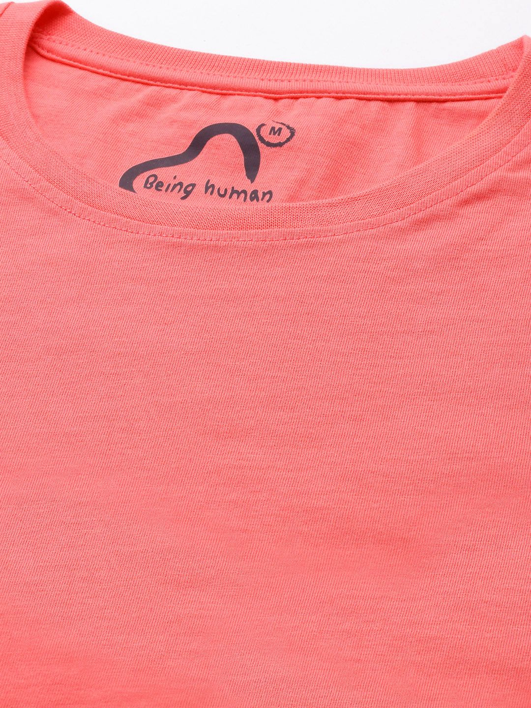 Being Human Printed Pure Cotton T-shirt
