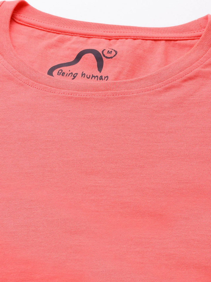 Being Human Printed Pure Cotton T-shirt
