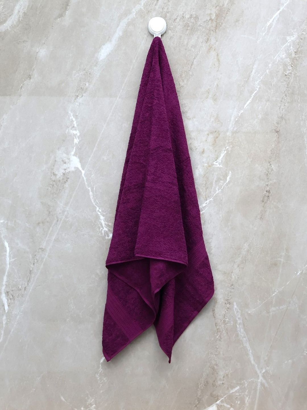 BOMBAY DYEING Purple 4 Piece Cotton 450 GSM Towel Set