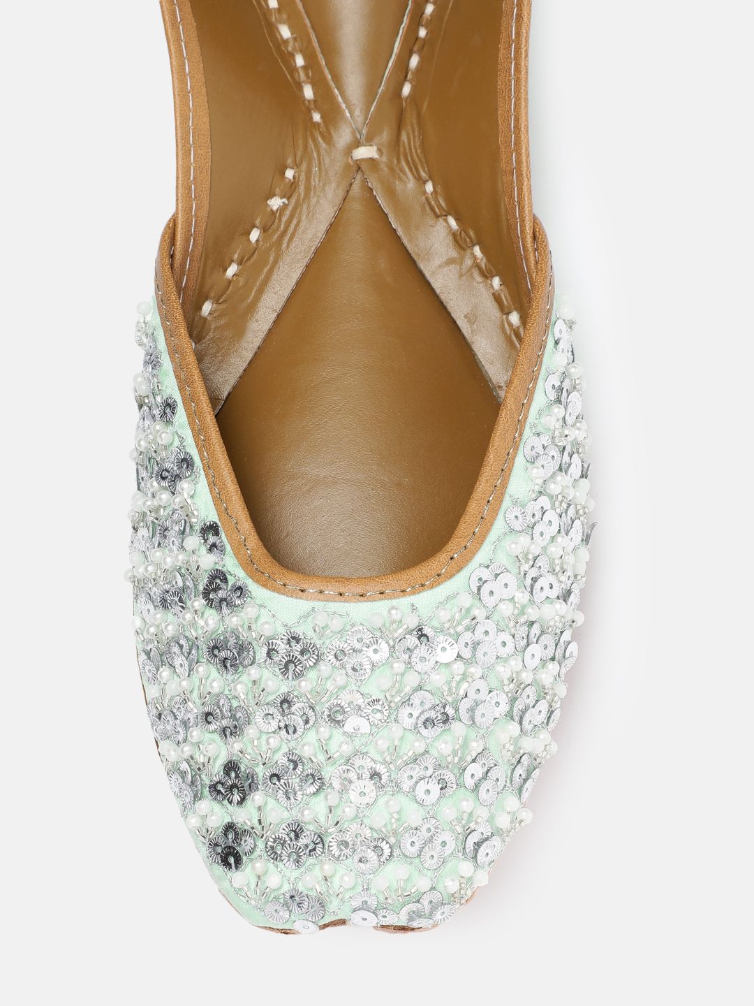 House of Pataudi Women Ethnic Embellished Mojaris