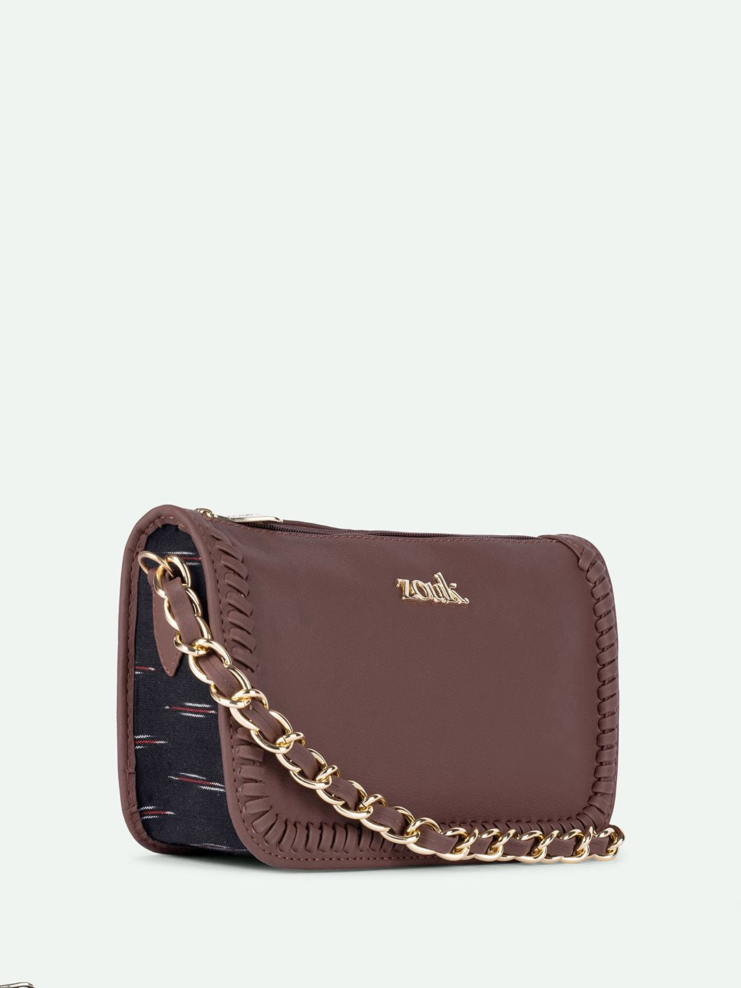 ZOUK Women Solid Structured Sling Bag
