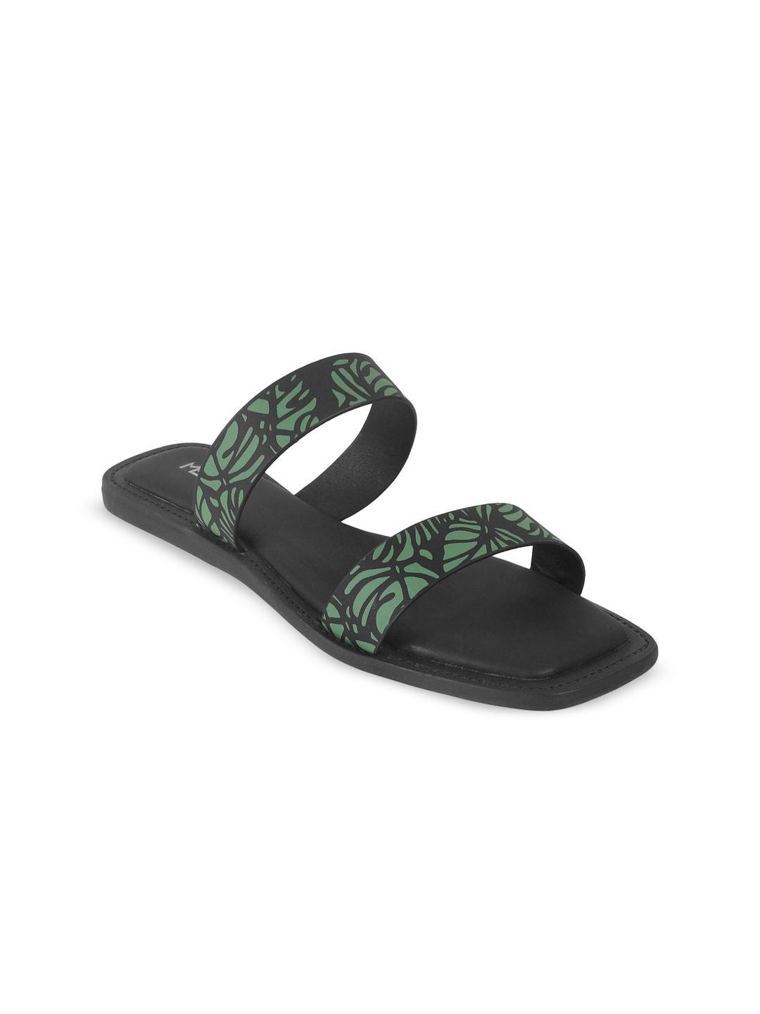 Metro Women Printed Open Toe Flats
