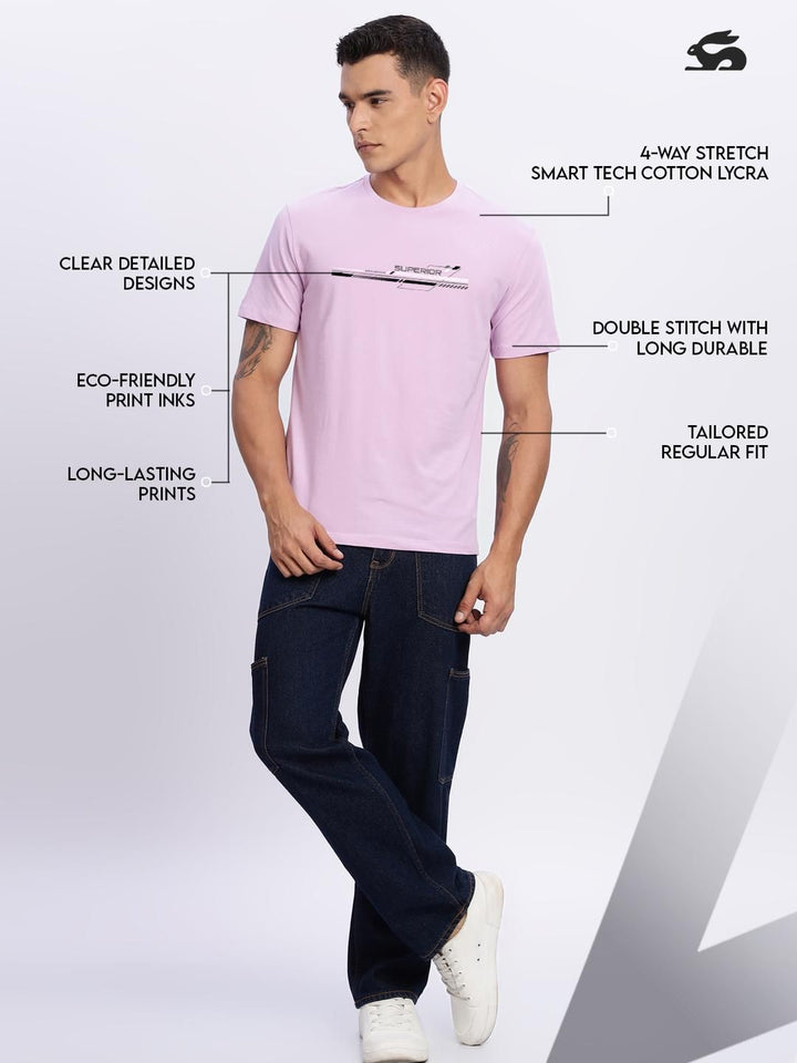 Tshirts Lavender Lelaki ADRO
