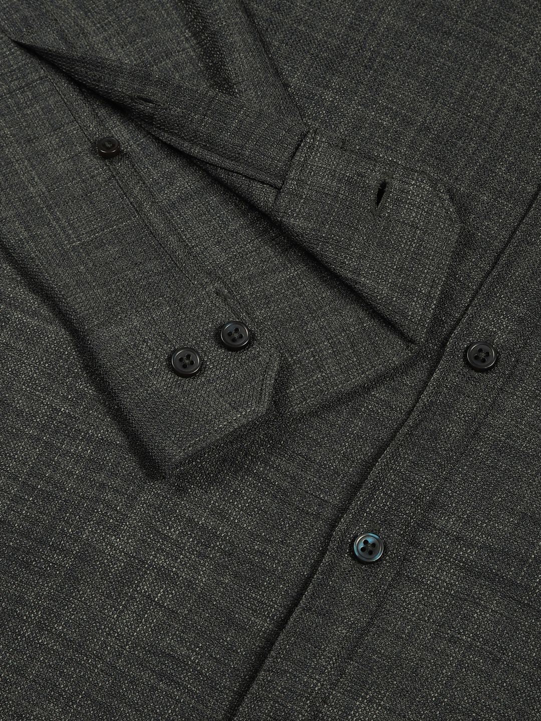 Thomas Scott Men Classic Button-Down Collar Solid Slim Fit Casual Shirt