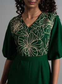AND Printed Basic Jumpsuit