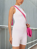 DressBerry Sleeveless Basic Playsuit