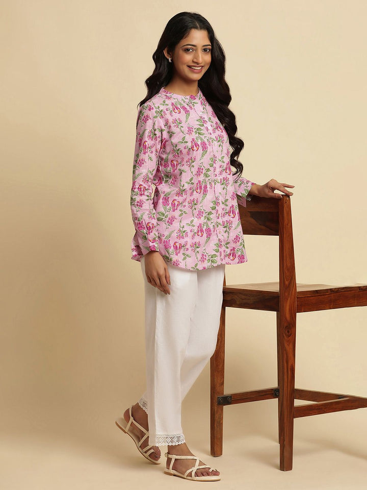 W Women Floral Opaque Printed Casual Shirt