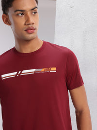 HRX by Hrithik Roshan Printed Rapid-Dry Training T-shirt