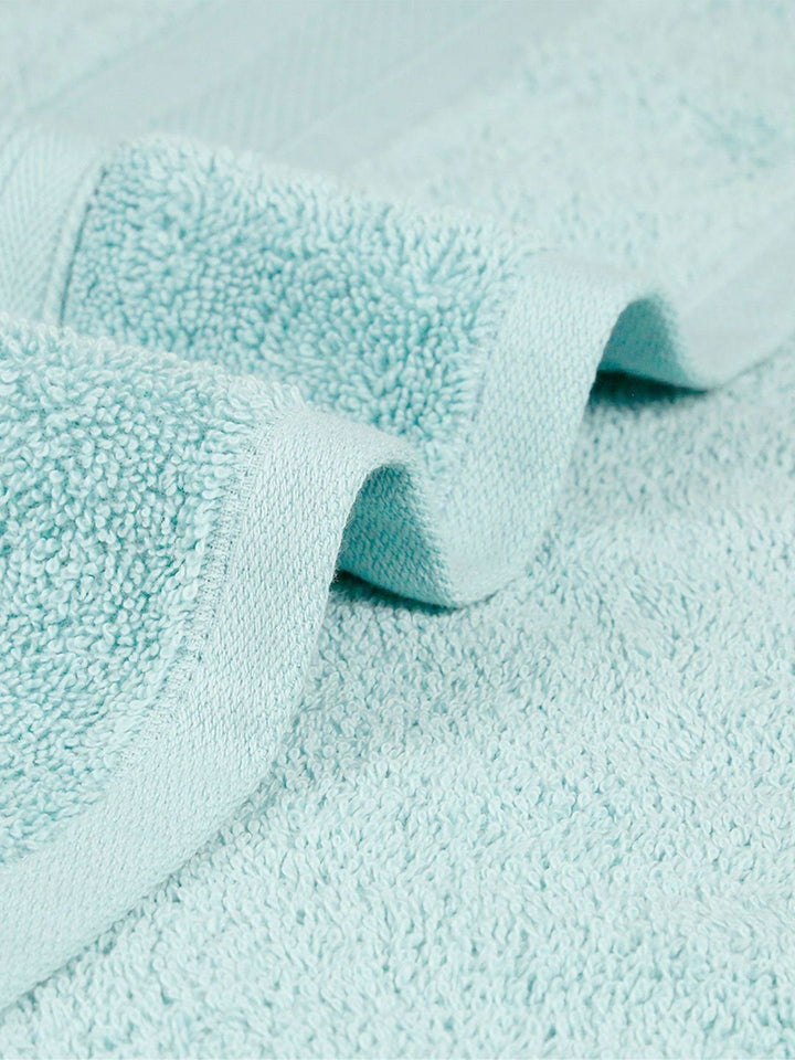 MYTRIDENT Blue 2 Pieces Cotton 500 GSM Bath Towel