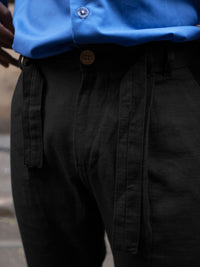 Powerlook Cotton Pant With Belt