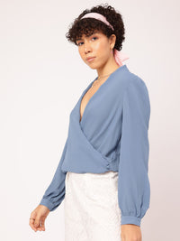 DressBerry Urban Chic Wrap Top