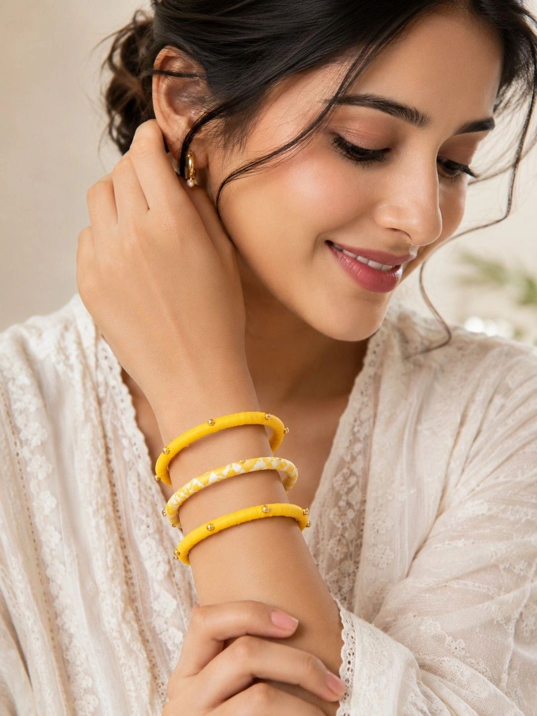 PANASH Gold-Plated Bangle