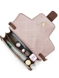 Lino Perros Voyage Colourblocked Structured Satchel With Detachable Sling Strap