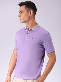 The Indian Garage Co Men Solid Polo Collar T-shirt